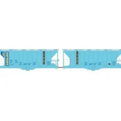 Trains|Athearn 87555 HO GATX GATC 2600 Hopper Cars #46958 (Set of 2) - Model Train Junction: Quality Parts and Art Supplies