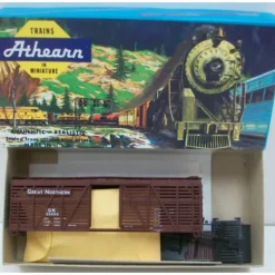 Trains|Athearn 1771 HO Great Northern 40' Stock Car Kit - Model Train Junction: Quality Parts and Art Supplies