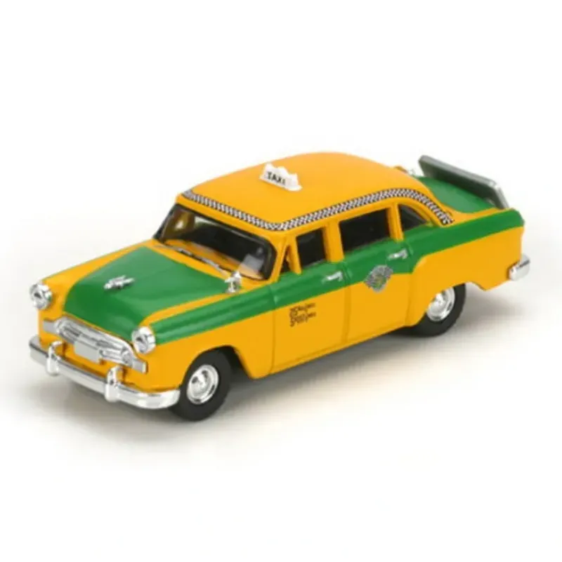 Trains|Athearn 26371 HO Green/Yellow A8 Checker Taxi - Model Train Junction: Quality Parts and Art Supplies