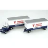 Trains|Athearn 93149 HO Imperial Roadways Mack R Tractor W/2-28' Wedge Trailers - Model Train Junction: Quality Parts and Art Supplies