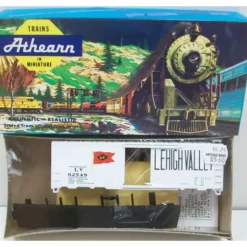Trains|Athearn 211 HO Lehigh Valley 40' Boxcar Kit - Model Train Junction: Quality Parts and Art Supplies
