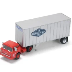 Trains|Athearn 91009 HO Mason Dixon Ford C & 28' Wedge Trailer - Model Train Junction: Quality Parts and Art Supplies