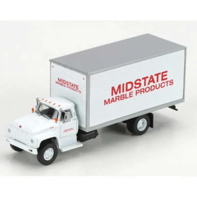 Trains|Athearn 91965 HO Midstate Marble 1968 Ford F-850 Box Van - Ready To Roll - Model Train Junction: Quality Parts and Art Supplies