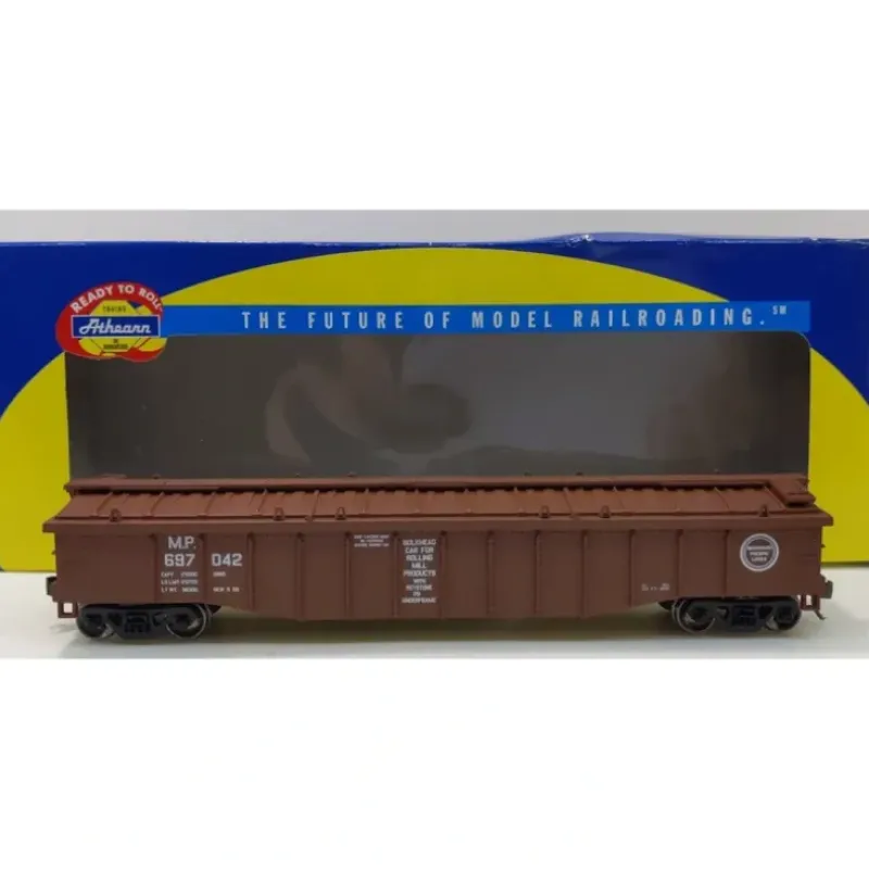 Trains|Athearn 91479 HO Missouri Pacific 50' Covered Gondola #697042 - Model Train Junction: Quality Parts and Art Supplies