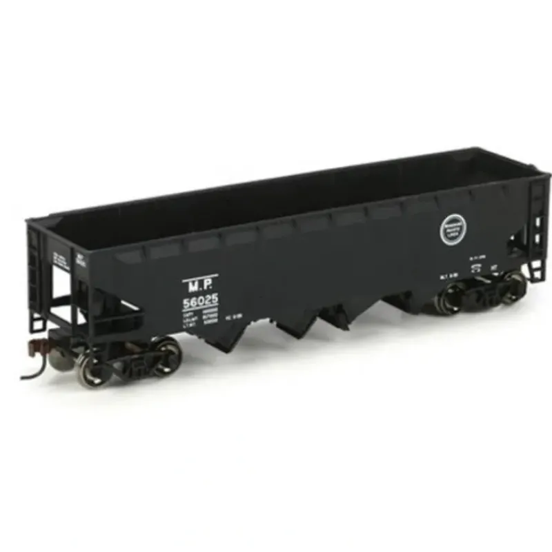 Trains|Athearn 72708 HO Missouri Pacific 40' 4-Bay Offset Hopper #56025 w/Load - Model Train Junction: Quality Parts and Art Supplies