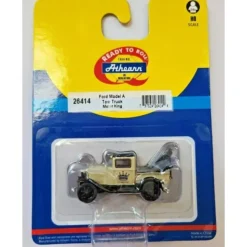 Trains|Athearn 26414 HO Motor King Ford Model A Tow Truck Crown - Model Train Junction: Quality Parts and Art Supplies