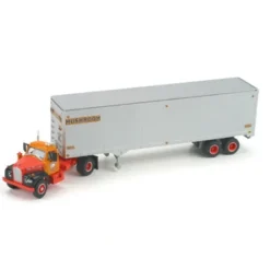Trains|Athearn 93193 HO Mushroom Mack B Tractor w/40' Trailer - RTR - Model Train Junction: Quality Parts and Art Supplies
