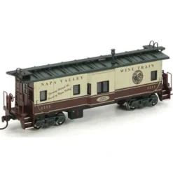Trains|Athearn 8509 HO Napa Valley Wine Train "Petit Verdot" Bay Window Caboose - Model Train Junction: Quality Parts and Art Supplies