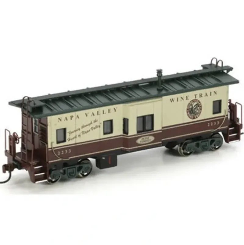 Trains|Athearn 8509 HO Napa Valley Wine Train "Petit Verdot" Bay Window Caboose - Model Train Junction: Quality Parts and Art Supplies