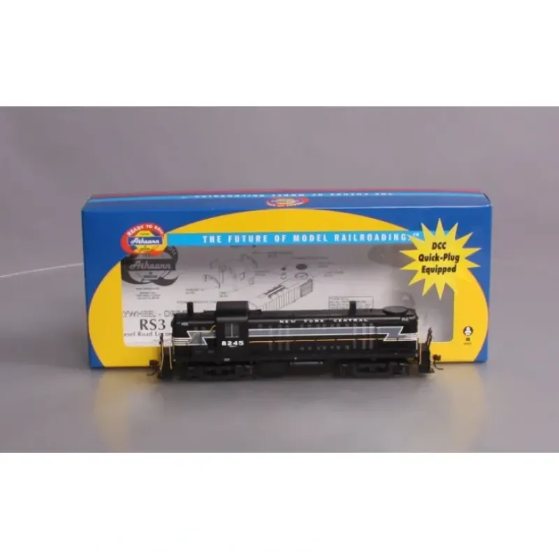 Trains|Athearn 96755 HO New York Central Ready to Run RS-3 Diesel Locomotive #8245 - Model Train Junction: Quality Parts and Art Supplies