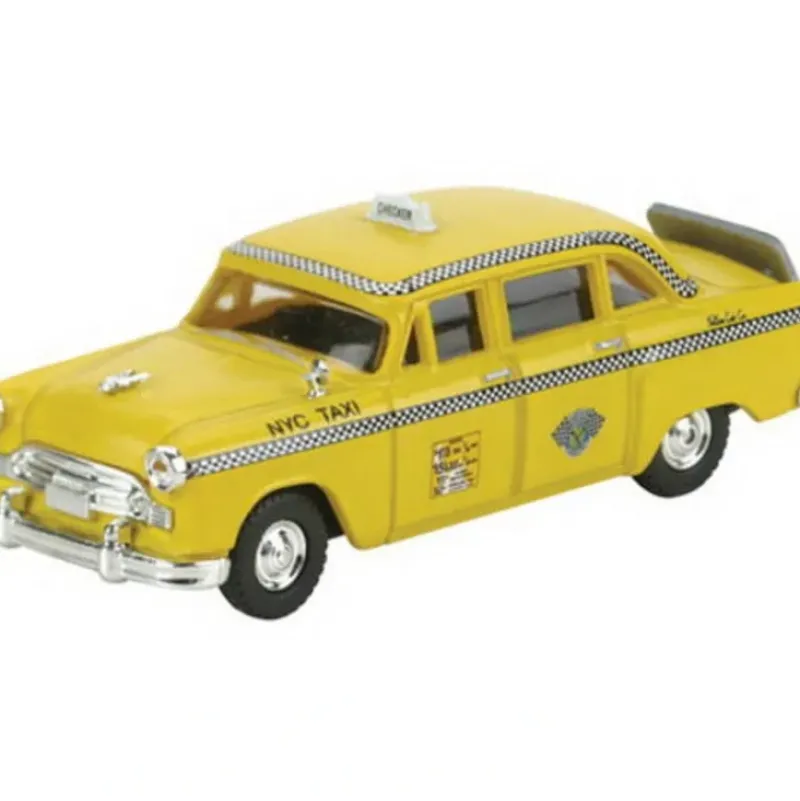 Trains|Athearn 26375 HO New York Yellow Checker A8 Taxi - Model Train Junction: Quality Parts and Art Supplies