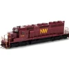 Trains|Athearn 95192 HO Norfolk & Western/Maroon RTR SD40-2 Diesel Locomotive #6175 - Model Train Junction: Quality Parts and Art Supplies
