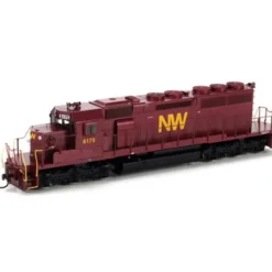Trains|Athearn 95192 HO Norfolk & Western/Maroon RTR SD40-2 Diesel Locomotive #6175 - Model Train Junction: Quality Parts and Art Supplies