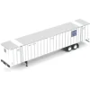 Trains|Athearn 26568 HO Norfolk Southern/NACS 53' Intermodal Container W/Chassis #2 - Model Train Junction: Quality Parts and Art Supplies