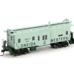 Trains|Athearn 74733 HO Oneida & Western Bay Window Caboose #9999 - Model Train Junction: Quality Parts and Art Supplies