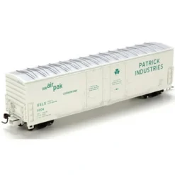Trains|Athearn 96907 HO Patrick Industries 50' Double Plug Door Boxcar # 11204 - Model Train Junction: Quality Parts and Art Supplies