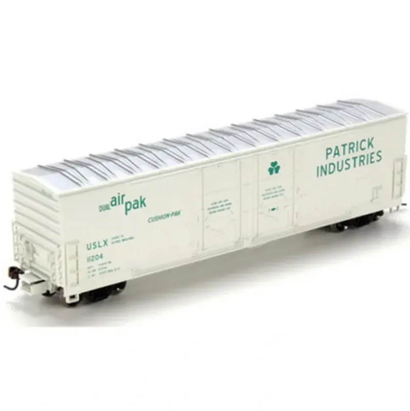 Trains|Athearn 96907 HO Patrick Industries 50' Double Plug Door Boxcar # 11204 - Model Train Junction: Quality Parts and Art Supplies