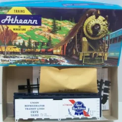 Trains|Athearn 2299-1 HO PBR 40' Steel Ice Bunker Reefer Kit - Model Train Junction: Quality Parts and Art Supplies