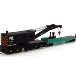 Trains|Athearn 75405 HO Penn Central 250-Ton Work Crane & NYC Tender #X27 & #X1163 - Model Train Junction: Quality Parts and Art Supplies