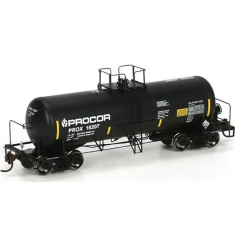Trains|Athearn 96120 HO Procor 13,600-Gallon Acid Tank Car #16207 - Model Train Junction: Quality Parts and Art Supplies