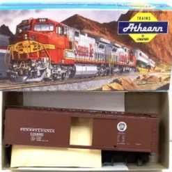 Trains|Athearn 5059 HO PRR Boxcar Kit - Model Train Junction: Quality Parts and Art Supplies