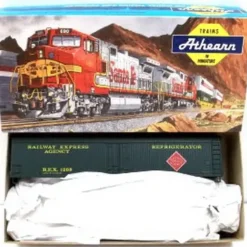 Trains|Athearn 5336 HO Railway Express 50' Reefer Kit - Model Train Junction: Quality Parts and Art Supplies