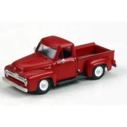 Trains|Athearn 26442 HO Red 1955 Ford F-100 Pickup Truck - Model Train Junction: Quality Parts and Art Supplies