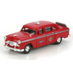 Trains|Athearn 26376 HO Red Checker A8 Taxi Cab Ready To Roll - Model Train Junction: Quality Parts and Art Supplies