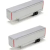 Trains|Athearn 27956 HO Red/Vertical UPSZ 40' Pacel Trailer Ready To Roll (Pack of 2) - Model Train Junction: Quality Parts and Art Supplies