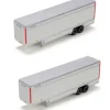 Trains|Athearn 27955 HO Red/Vertical UPSZ 40' Parcel Trailer (Pack of 2) - Model Train Junction: Quality Parts and Art Supplies