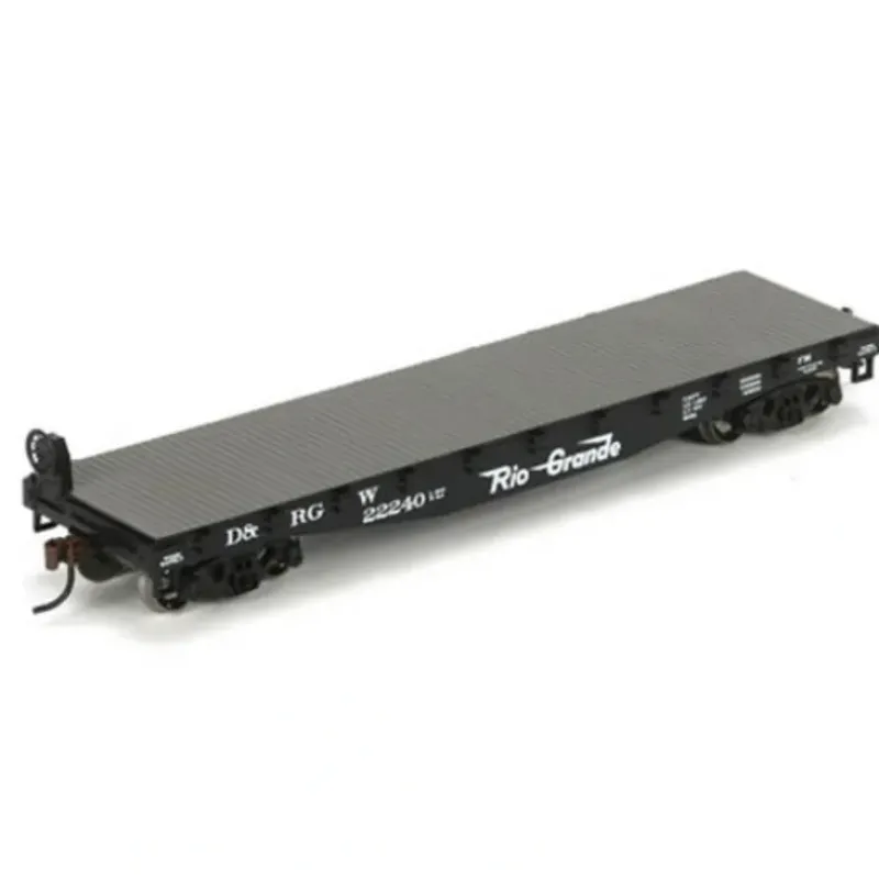 Trains|Athearn 97707 HO Rio Grande 40'''' Flat Car #22240 - RTR - Model Train Junction: Quality Parts and Art Supplies