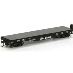 Trains|Athearn 97709 HO Rio Grande RTR 40'''' Flat Car # 22329 - Model Train Junction: Quality Parts and Art Supplies