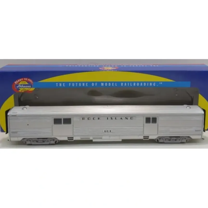 Trains|Athearn 7920 HO Rock Island Streamlined Baggage Car #854 - Model Train Junction: Quality Parts and Art Supplies