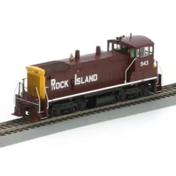 Trains|Athearn 95850 HO Rock Island SW1500 Diesel Locomotive #943 - Model Train Junction: Quality Parts and Art Supplies