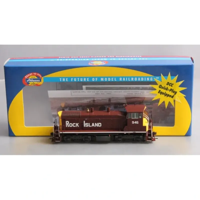 Trains|Athearn 95851 HO Rock Island SW1500 Diesel Locomotive #946 - Model Train Junction: Quality Parts and Art Supplies