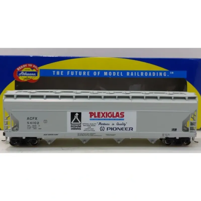 Trains|Athearn 72289 HO Rohm & Haas/Pioneer ACF 5250 Centerflow Hopper #54102 - Model Train Junction: Quality Parts and Art Supplies