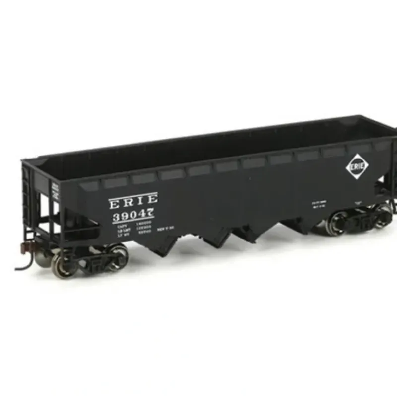 Trains|Athearn 72702 HO RTR 40' 4-Bay Offset Hopper w/Load, Erie - Model Train Junction: Quality Parts and Art Supplies