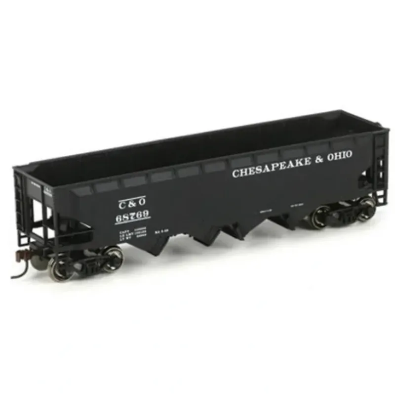 Trains|Athearn 72699 HO RTR 40' 4-Bay Offset Hopper w/Load, C&O - Model Train Junction: Quality Parts and Art Supplies
