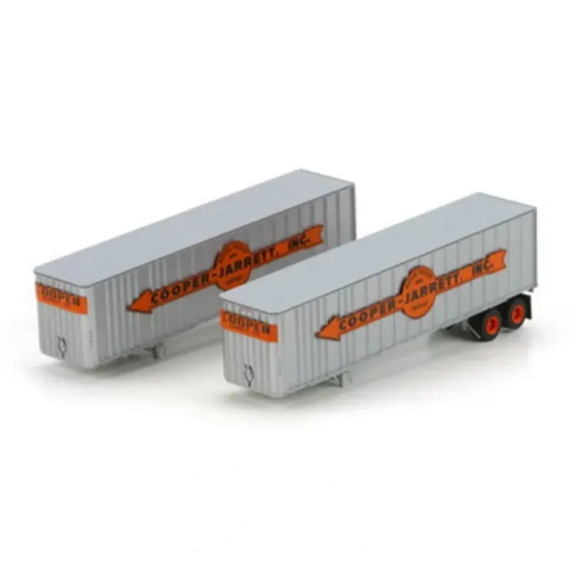 Trains|Athearn 70957 HO RTR 40' Cooper Jarret Exterior Post Semi Trailers (Set of 2) - Model Train Junction: Quality Parts and Art Supplies