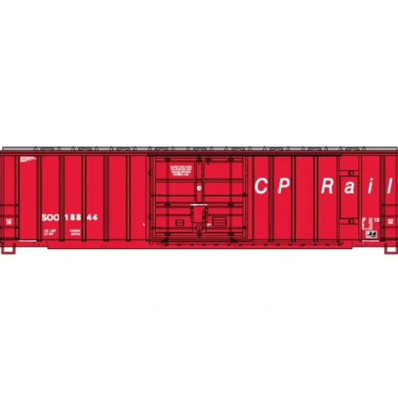 Trains|Athearn 87416 HO RTR 50' FMC Plug Door Box, CPR/SOO #18844 - Model Train Junction: Quality Parts and Art Supplies