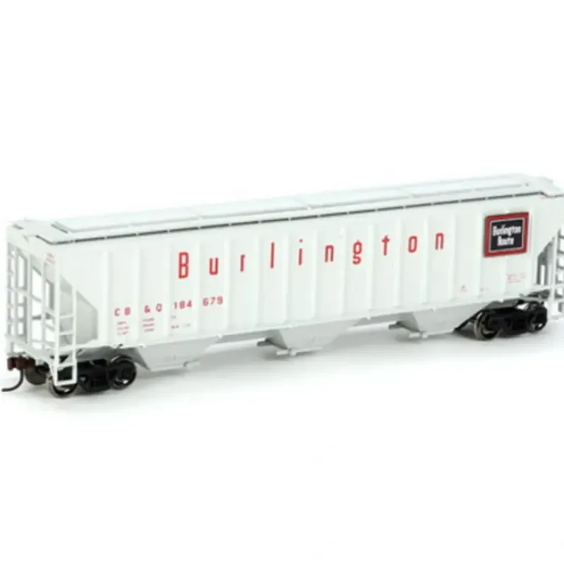 Trains|Athearn 72372 HO RTR 54' PS Covered Hopper, CB&Q #184679 - Model Train Junction: Quality Parts and Art Supplies