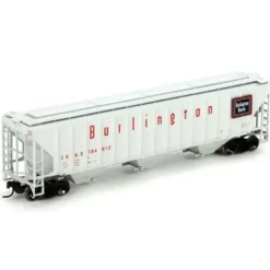 Trains|Athearn 72371 HO RTR 54' PS Covered Hopper, CB&Q #184612 - Model Train Junction: Quality Parts and Art Supplies