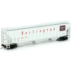 Trains|Athearn 72373 HO RTR 54' PS Covered Hopper, CB&Q #185120 - Model Train Junction: Quality Parts and Art Supplies