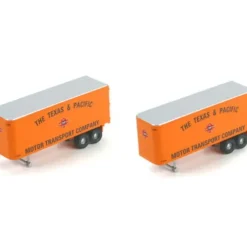 Trains|Athearn 92481 HO RTR 25' Trailers, T&P (2) - Model Train Junction: Quality Parts and Art Supplies