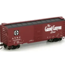 Trains|Athearn 70045 HO RTR 40' YSD Box, SF/Grand Canyon Box Car #143539 - Model Train Junction: Quality Parts and Art Supplies