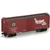 Trains|Athearn 70047 HO RTR 40' YSD Box, SF/Scout #142097 - Model Train Junction: Quality Parts and Art Supplies