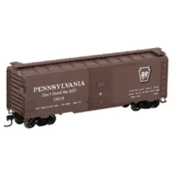 Trains|Athearn 70052 HO RTR 40' YSD Box, PRR/Don't Stand Still #24018 - Model Train Junction: Quality Parts and Art Supplies