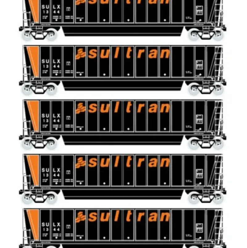 Trains|Athearn 94936 HO RTR Bathtub Gondola w/Load, UFIX #3 (5) - Model Train Junction: Quality Parts and Art Supplies