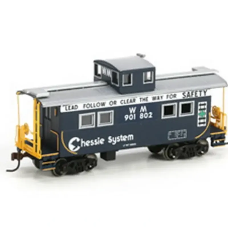 Trains|Athearn 74337 HO RTR Eastern 4-Window Caboose, Chessie/WM#901802 - Model Train Junction: Quality Parts and Art Supplies