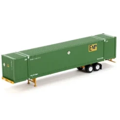 Trains|Athearn 28964 HO RTR EMP Jindo Intermodal 53' Container W/Chassis - Model Train Junction: Quality Parts and Art Supplies